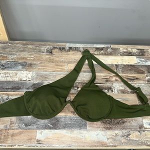 Olive Green Bikini Top!